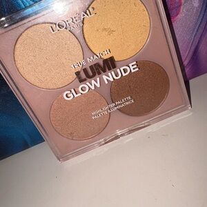L'Oreal True Match Lumi Glow Nude Highlighter Palette - Gold and Brown Shades